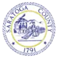 Official seal of Saratoga County