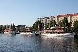 Harbour of Savonlinna in 2009.