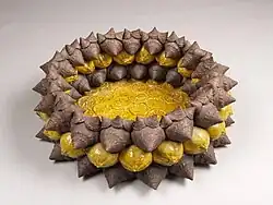 Scale with matt brown side (1995) by Wietske van Leeuwen, who had participated in 1996