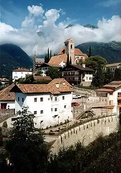 A panorama of Schenna