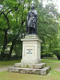 The statue in Munich