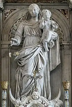 Madonna del carmelo by Bernardo Falconi
