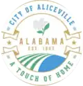 Official seal of Aliceville, Alabama