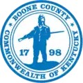 Official seal of Boone County
