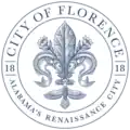 Official seal of Florence, Alabama