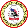 Official seal of Macedonia, Ohio