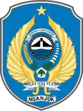 Coat of arms of Nganjuk Regency