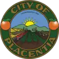 Official seal of Placentia, California