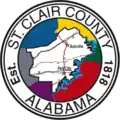 Official seal of St. Clair County