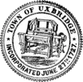 Official seal of Uxbridge, Massachusetts