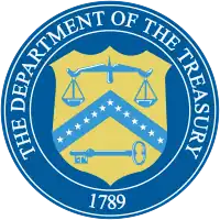 Seal of the United States Department of the Treasury