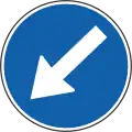 Keep left