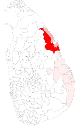 Location of Seruwila