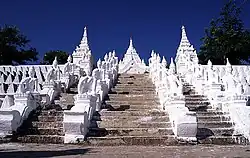 The Settawya Pagoda in Mingun.