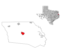 Location of Center in 2009