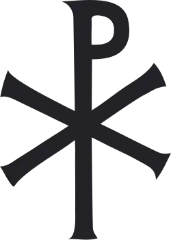 Chi Rho (see Byzantine insignia) of Byzantium
