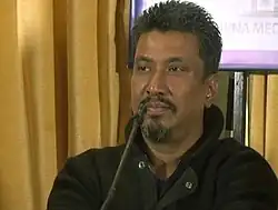 Nhyoo Bajracharya in 28 September 2014 in a Television show