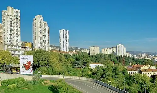 Highest residential skyscrapers in Croatia