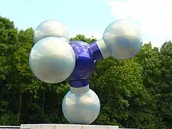 Gasmolecule sculpture by Marc Ruygrok [nl] (2009)