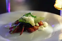 Smoked B.C. salmon appetizer