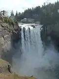 Snoqualmie Falls in mid-March 2003