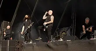Soilwork performing in 2016