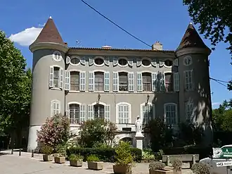 The castle of the diocesan domain of La Castille in Solliès-Ville