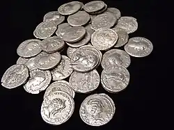 Coins from the Overton Hoard