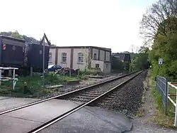 Location of the razed halt (2016)