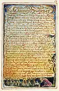 Songs of Innocence and of Experience, copy Z, 1826 (Library of Congress) Object 12 The Chimney Sweeper