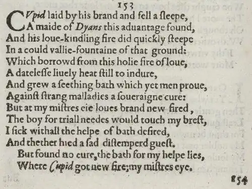 Detail of old-spelling text