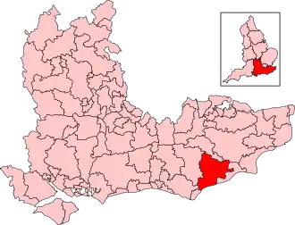 Map of constituency