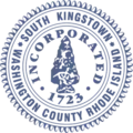 Official seal of South Kingstown, Rhode Island