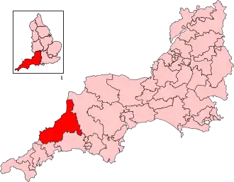 Map of constituency