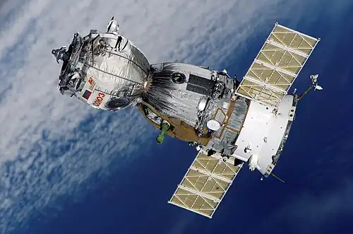 Soyuz spacecraft (TMA version).