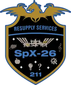 SpaceX CRS-26 mission patch