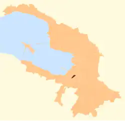 Krasnenkaya Rechka Municipal Okrug on the 2006 map of St. Petersburg
