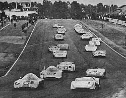 Race start in Buenos Aires.