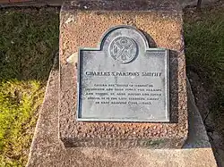 Charles S. Parsons Smithy - Springs Blacksmith Shop historical marker Blacksmith Shop, Springs, Long Island, c. 1886-1925.