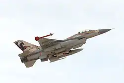An older F-16A Netz of 115 Squadron "Flying Dragon" in 2013