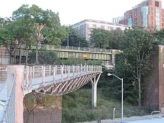 Squibb Park Bridge, Brooklyn, built 2013