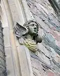 Angel carving