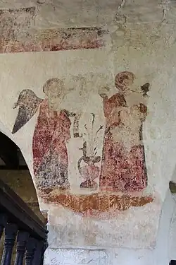 St Botolph, Slapton - Wall Painting