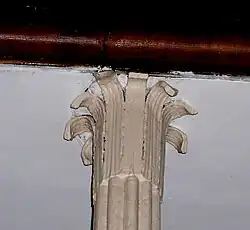 St John the Evangelist, Chichester – Egyptian Revival capital