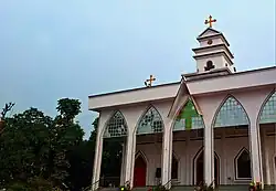 Exterior view of St. John's Church, Gorakhpur