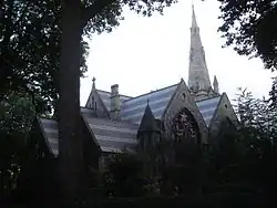 St Jude's Church, Kensington, London, where Thomas married in 1912