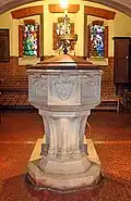 Baptismal font