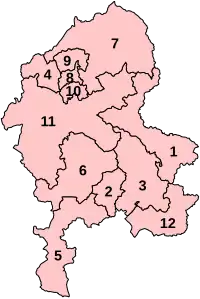 Parliamentary constituencies in Staffordshire (1997-2010)