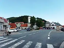 Square of Starý Jičín