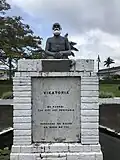 Memorial statue to Ratu Epenisa Seru Cakobau in Suva
